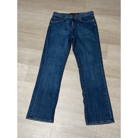 y2k grunge streetwear rodeo western cowgirl Calvin Klein bootcut jeans womens 8 - Picture 3 of 11